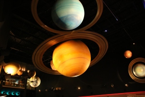 I liked the planets at the Johnson Geo Centre. 